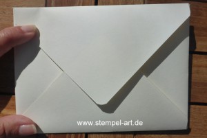 Briefumschlag mit dem Punch Board nach StempelART (1)