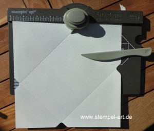 Briefumschlag mit dem Punch Board nach StempelART (7)