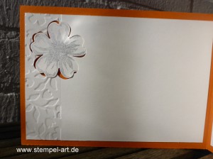 Stampin up Osterkarten nach StempelART, Flower Shop, Beeindruckende Buchstaben, Ostern, Prägeform Frühlingsblumen