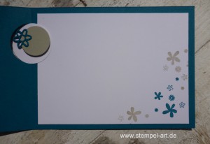 Flap Card Technique nach StempelART, Stampin up, Blütenpoesie, Grüße voller Sonnenschein, Perpetual Birthday Calendar