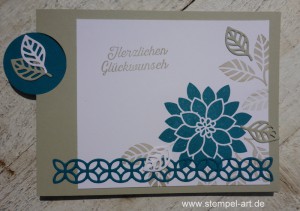 Flap Card Technique nach StempelART, Stampin up, Blütenpoesie, Grüße voller Sonnenschein, Perpetual Birthday Calendar