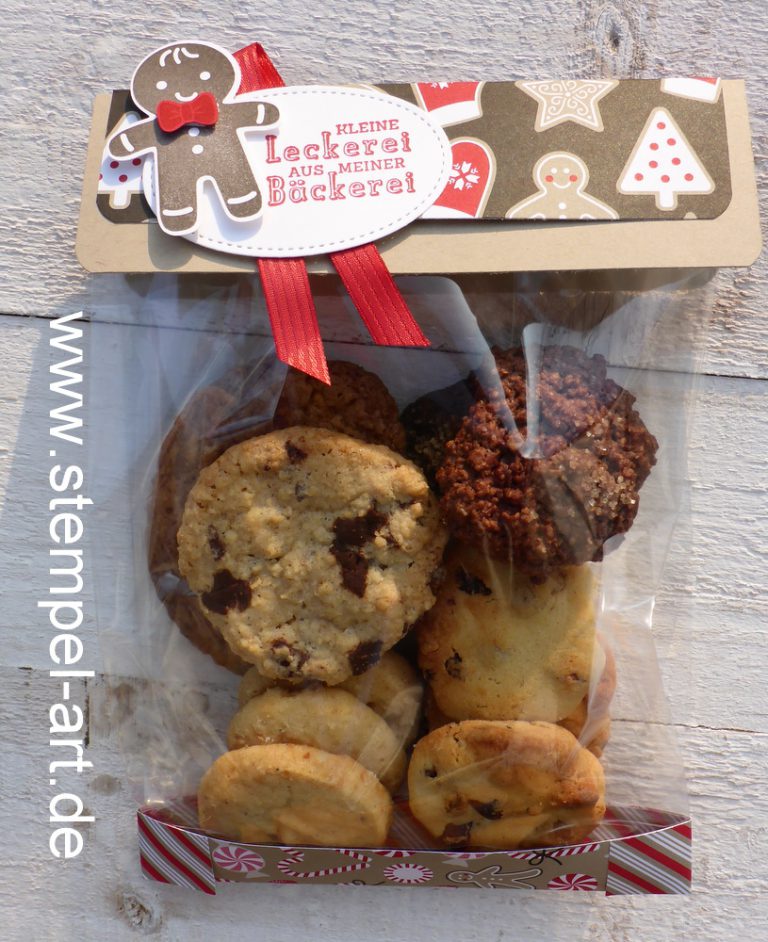 Weihnachtsplätzchen – eine Last – Minute – Verpackung…  StempelArt
